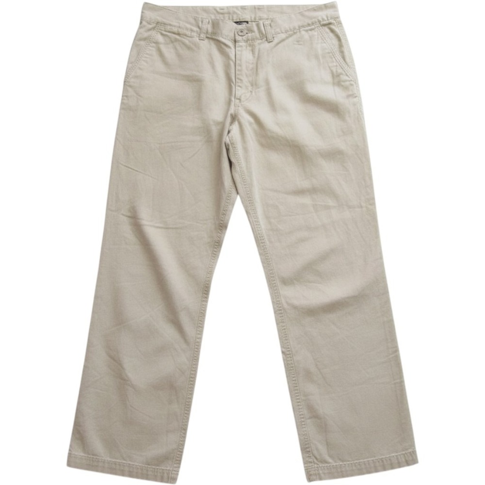 Patagonia Mens Organic Cotton Canvas Pants Tan Khaki Straight Leg 34x29 (MP700)
